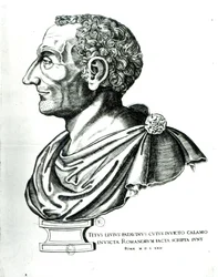 Buste portrait de Titus Livius connu sous le nom de Tite-Live (59 av. J.-C.-17 ap. J.-C.), 1622